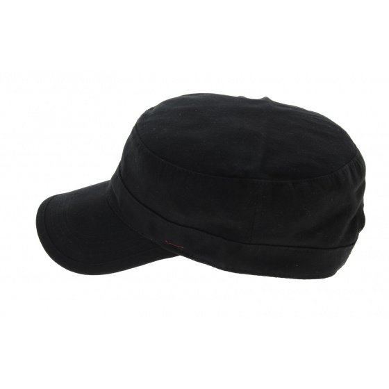 Black Cotton Cuban Army Tank Cap - Traclet