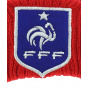 Bonnet officiel de la FFF pompon & Rayures Tricolores 