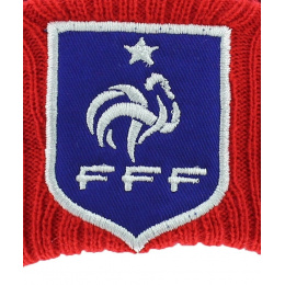 Official FFF beanie with pom-pom & Tricolor Stripes