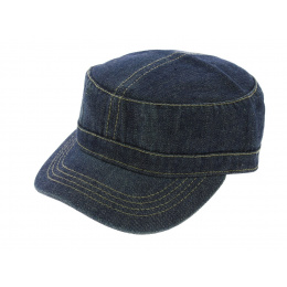 Army Dirty Denim Jean Délavé cap - Atlantis