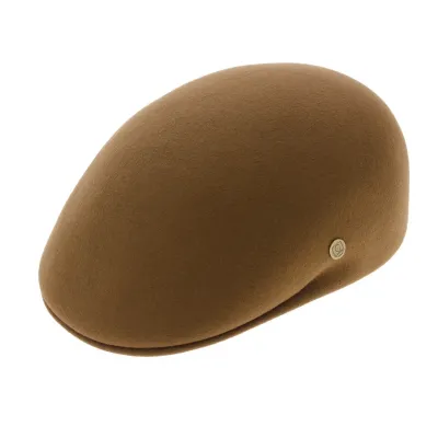 Casquette Bombée Feutre Poil Camel - Guerra