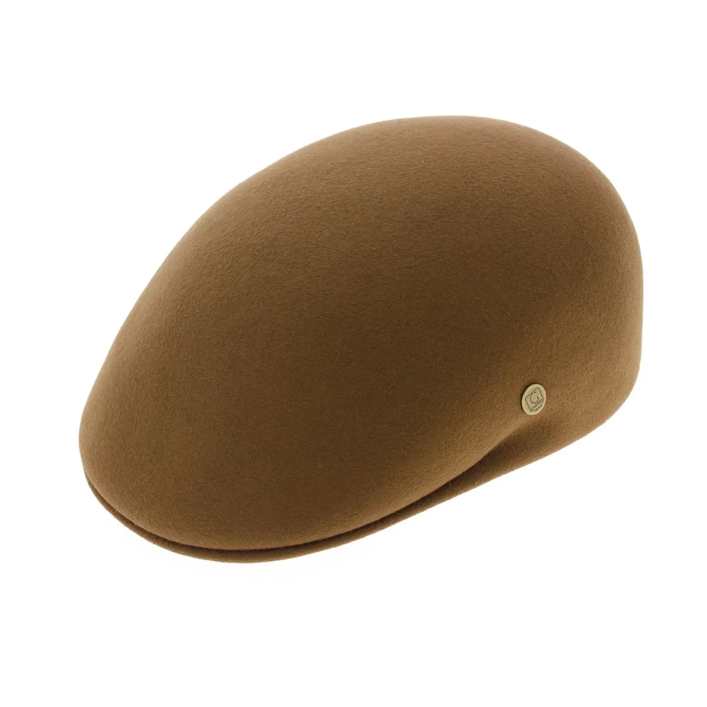 Curved Fur Felt Cap Camel - Guerra Reference: 6413 | Chapellerie Traclet