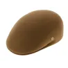 Curved Fur Felt Cap Camel - Guerra Reference: 6413 | Chapellerie Traclet