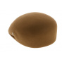 Curved Fur Felt Cap Camel - Guerra