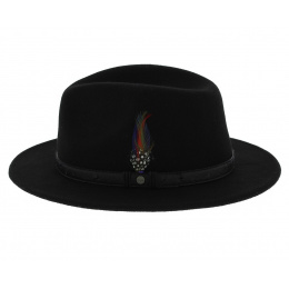 Stetson Traveler Hat - Pitman black