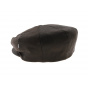 Newsboy Cap - Many Antic Leather brown