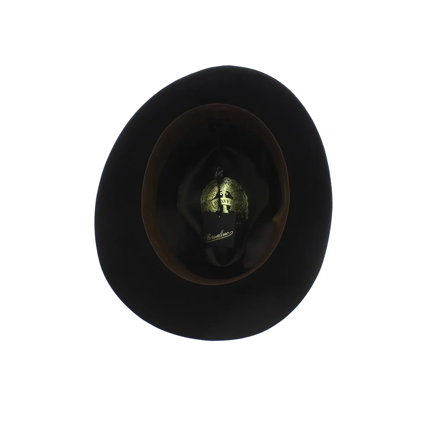 Chapeau Feutre Poil de Castor Noir Beaver - Borsalino Reference : 6425 | Chapellerie Traclet