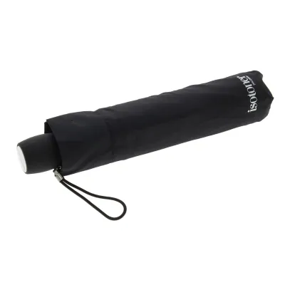 Isotoner Ultra-Slim Umbrella - Black - Traclet Boutique Reference: 6432 | Chapellerie Traclet