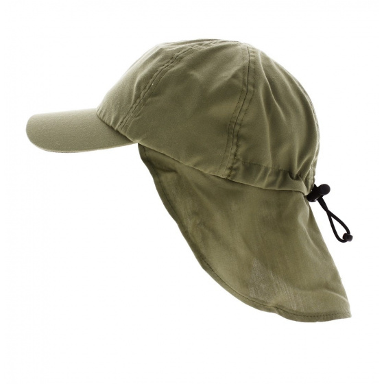 Legionary Atlantis Cap - Khaki Nomad Reference : 6441 | Chapellerie Traclet