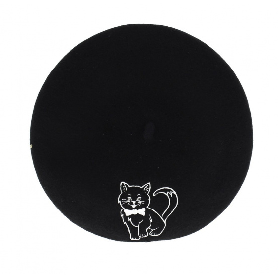 beret woman cat Chapellerie Traclet