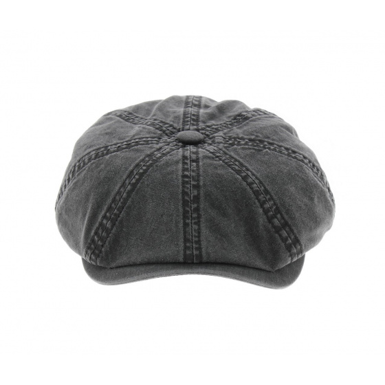 Hatteras Organic Cotton Cap Black Stetson Hatteras Organic Cotton Cap Black Stetson