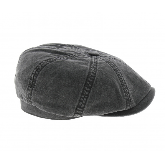 Hatteras Organic Cotton Cap Black Stetson Hatteras Organic Cotton Cap Black Stetson