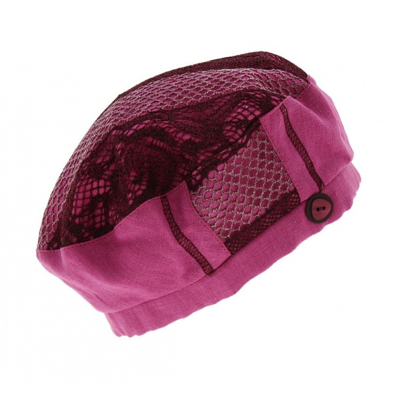 Tricota Fuchsia beret- Mtm