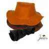 Chapeau cuir style Traveller