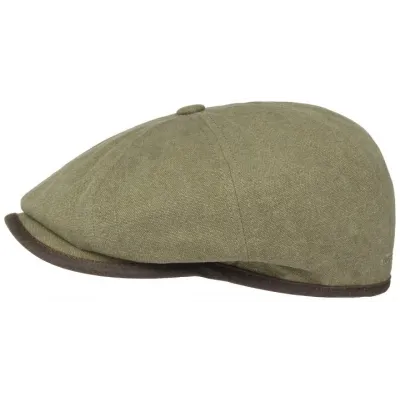 casquette brooklin Seward olive stetson - 59 euros Reference : 3132 | Chapellerie Traclet