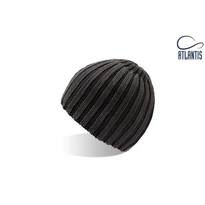 Acid beanie in black color - 100% cotton Reference: 4330 | Traclet Hat Shop