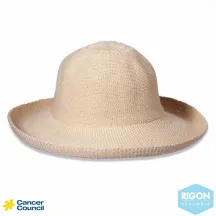 Chapeau Breton Beige Polyester - Rigon Headwear Reference : 6539 | Chapellerie Traclet