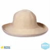 Chapeau Breton Beige Polyester - Rigon Headwear Reference : 6539 | Chapellerie Traclet