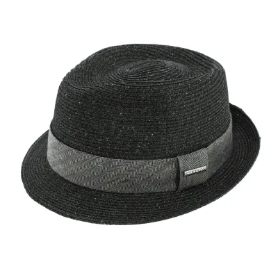 Reidton Anthracite Toyo Trilby Hat - Stetson Reference: 6550 | Traclet Hat Shop