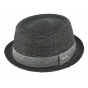 Robston Toyo Anthracite Porkpie Hat - Stetson