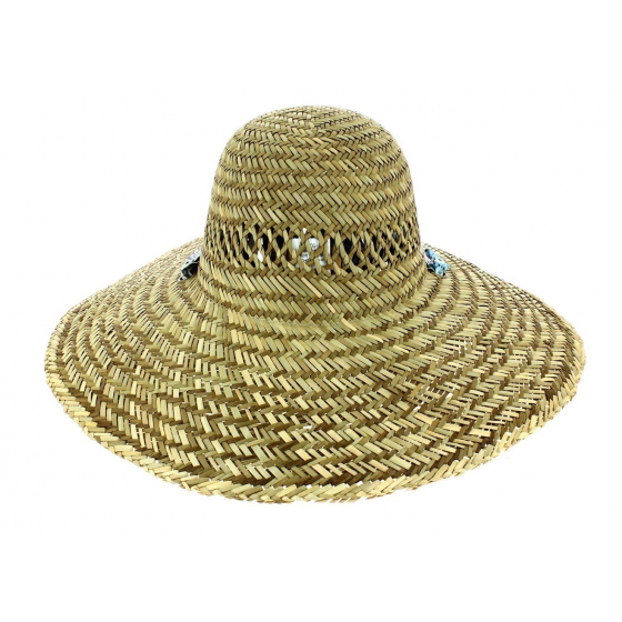 Capeline Tropicale Paille Naturel - Dorfman Pacific Capeline Tropicale Paille Naturel - Dorfman Pacific