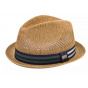 Chapeaux Trilby Berle Imitation Paille Marron - Bailey of Hollywood