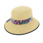 Eleanor Natural Panama Cloche Hat - Christys