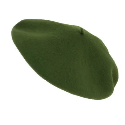 Olive green beret Reference: 5251 | Chapellerie Traclet