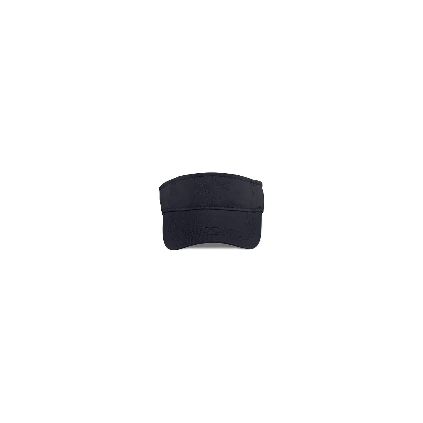 Classic visor cap - Black cotton Reference: 1300 | Traclet Hat Shop