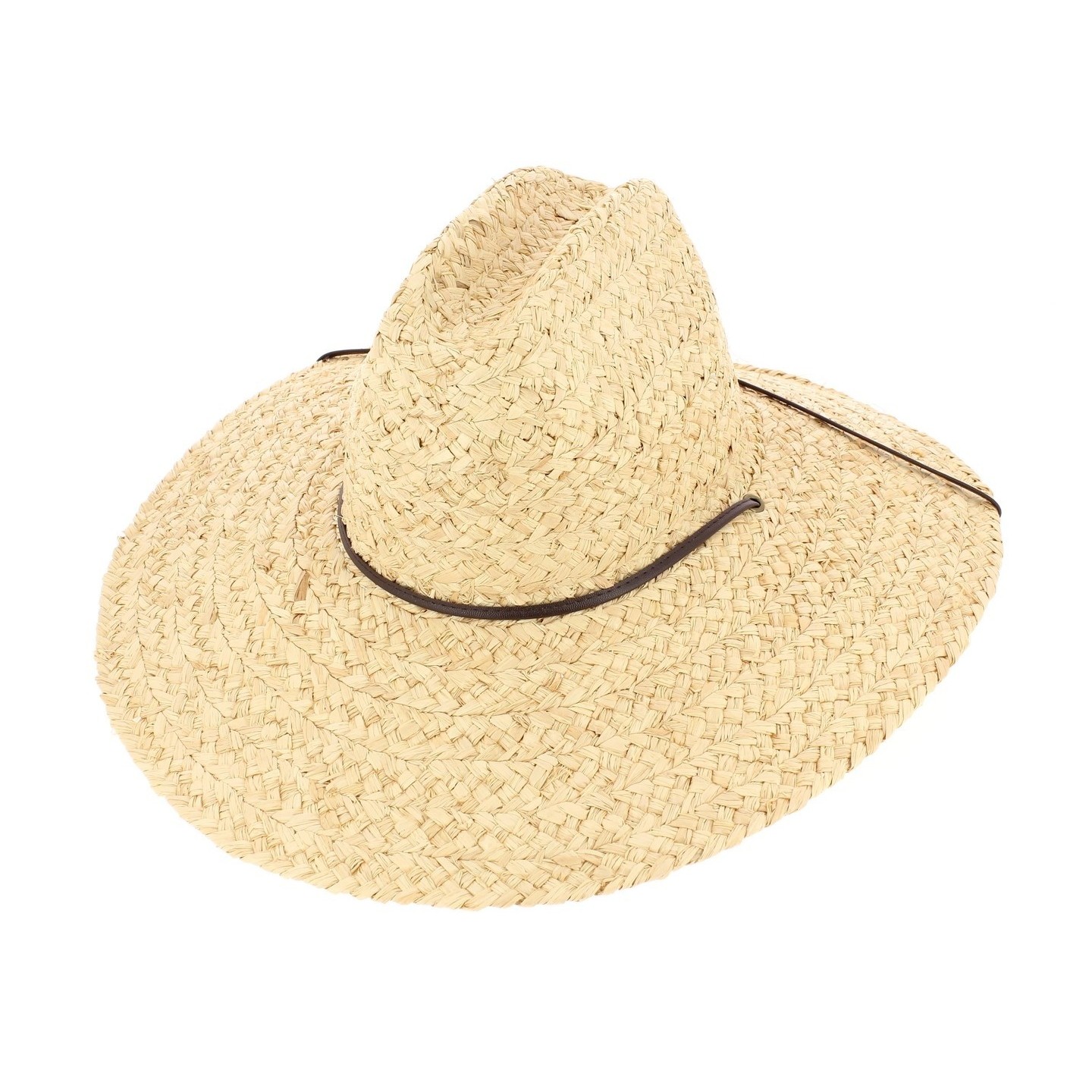 Chapeau de paille grand bord