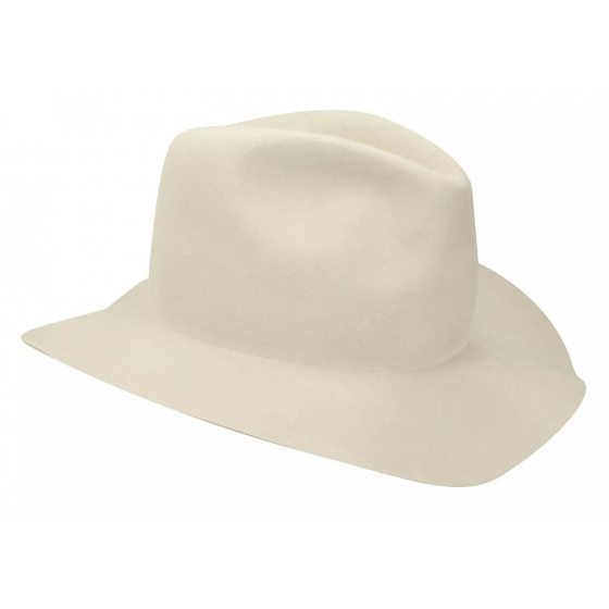 Beige Wool Felt Traveller Inglis Hat - Bailey