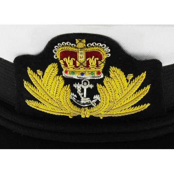 White Captain Cap - Traclet White Captain Cap - Traclet