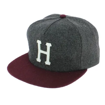 Casquette Strapback Wool Classic Laine Bicolore - HUF Reference : 6608 | Chapellerie Traclet