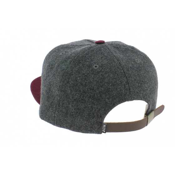 Wool Classic Two-Tone Strapback Cap - HUF Wool Classic Two-Tone Strapback Cap - HUF