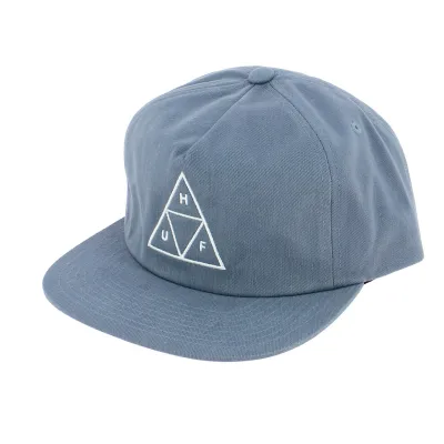 Casquette Snapback Triangle Coton Bleu-Ciel - Huf Reference : 6613 | Chapellerie Traclet