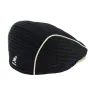 Casquette 507 Vintage Noir / Beige - Kangol Reference : 6617 | Chapellerie Traclet