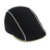 Casquette 507 Vintage Noir / Beige - Kangol Reference : 6617 | Chapellerie Traclet