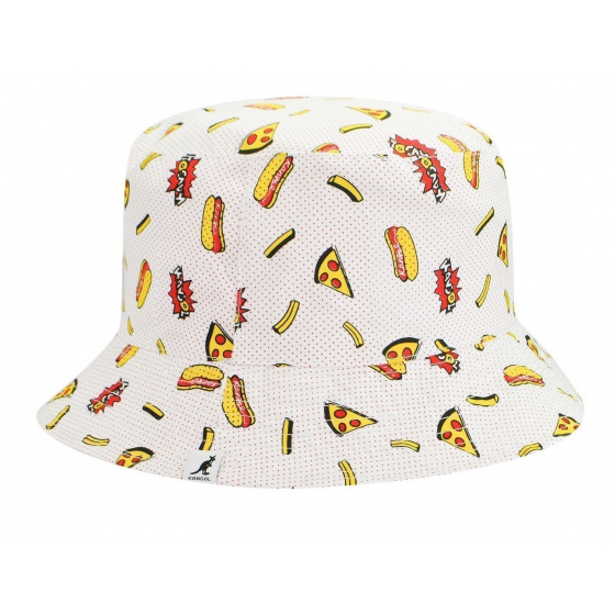 Bob Food Bucket Reversible Blanc - Kangol