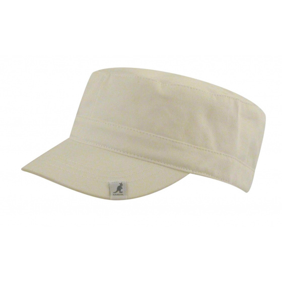 slide Filthy Sentimental Army Cotton Beige Cap - Kangol Reference : 6641 | Chapellerie Traclet