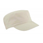 Beige Cotton Army Cap - Kangol