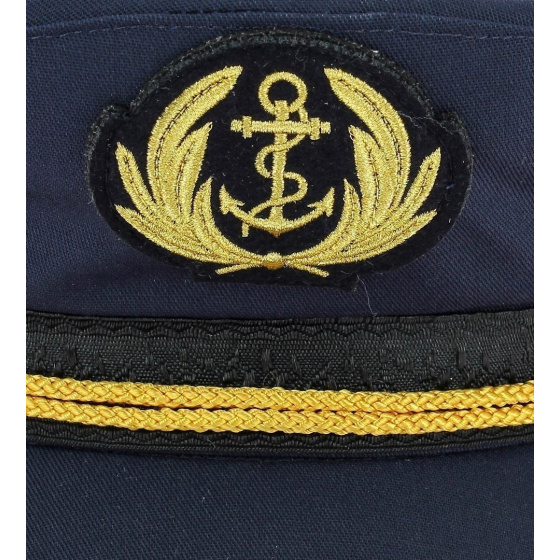 Casquette De Marin Comodore Bleu-Marine - Traclet Casquette De Marin Comodore Bleu-Marine - Traclet