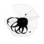 Ceremonial Comb - Black Lola