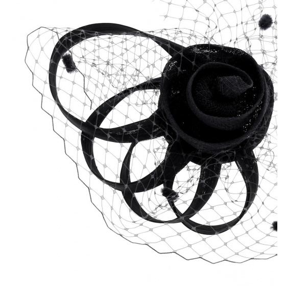 Peigne de cérémonie - Lola noir