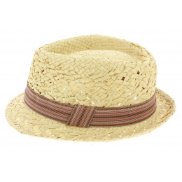 Beige Cliff Trilby Hat