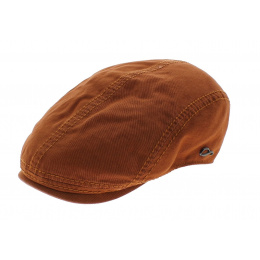Orlando Flat Cap Cotton Orange - Göttmann