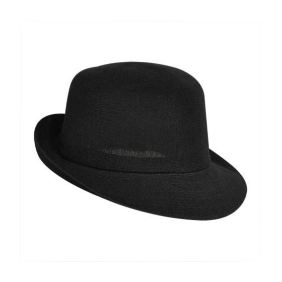 Hiro black trilby hat - Kangol