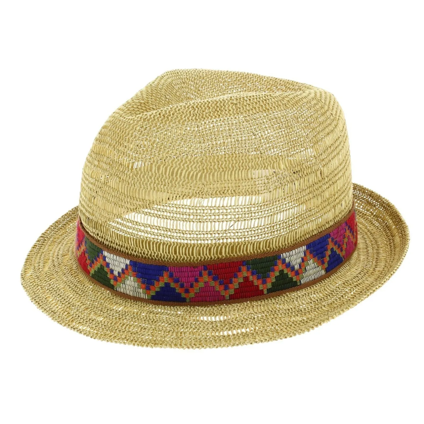 Juliaca Paper Straw Trilby Hat - Seeberger Reference: 6663 | Traclet Hat Shop