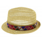 Juliaca Paper Straw Trilby Hat - Seeberger