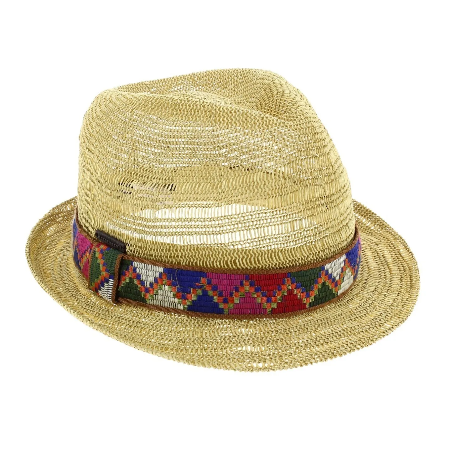 Chapeau Trilby Juliaca Paille Papier - Seeberger Reference : 6663 | Chapellerie Traclet