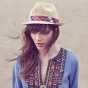 Juliaca Paper Straw Trilby Hat - Seeberger
